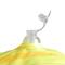 41" Inflatable Yellow & White Pina Colada Swimming Pool Ring Float